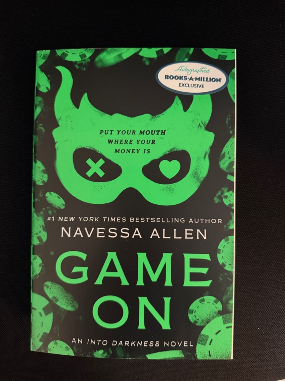 Signed Game On by Navessa Allen(Books-A-Million Exclusive)
